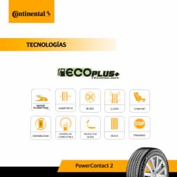 195/55R16.0 545H PowerContact 2 - Vista 5