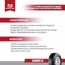 235/60R16.0 800T GRABBER AT - Vista 4