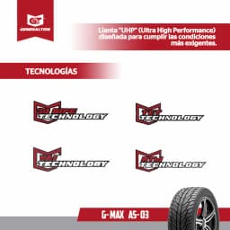 205/45R17.0 560W G-MAX AS-03 - Vista 4